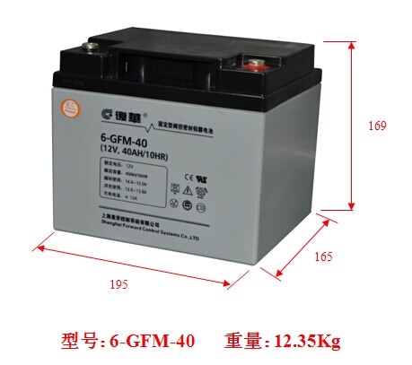 复华6-GFM-40蓄电池